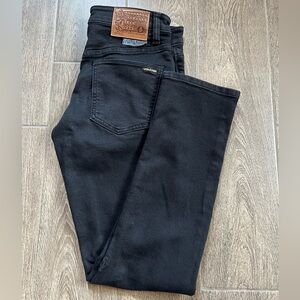 Volcom 2x4 Skinny Jeans Black Denim Size 30 Skate Streetwear